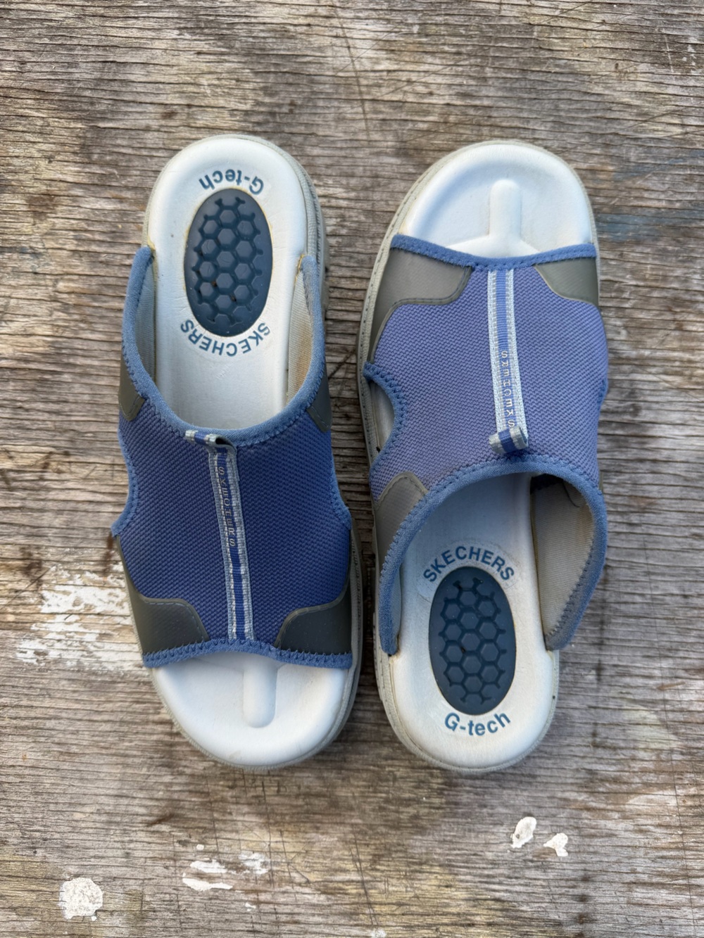 Y2k vintage Skechers slip on slides water shoes size 9 women